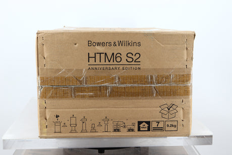 Box of a used B&W CC6 S2 Centre Speaker in Cherry finish 