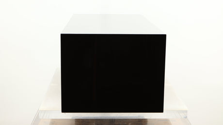 Left side view of a used B&W CM Centre 2 Centre Speaker in a black gloss finish