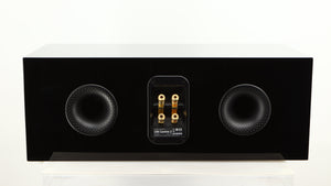 Rear view of a used B&W CM Centre 2 Centre Speaker in a black gloss finish