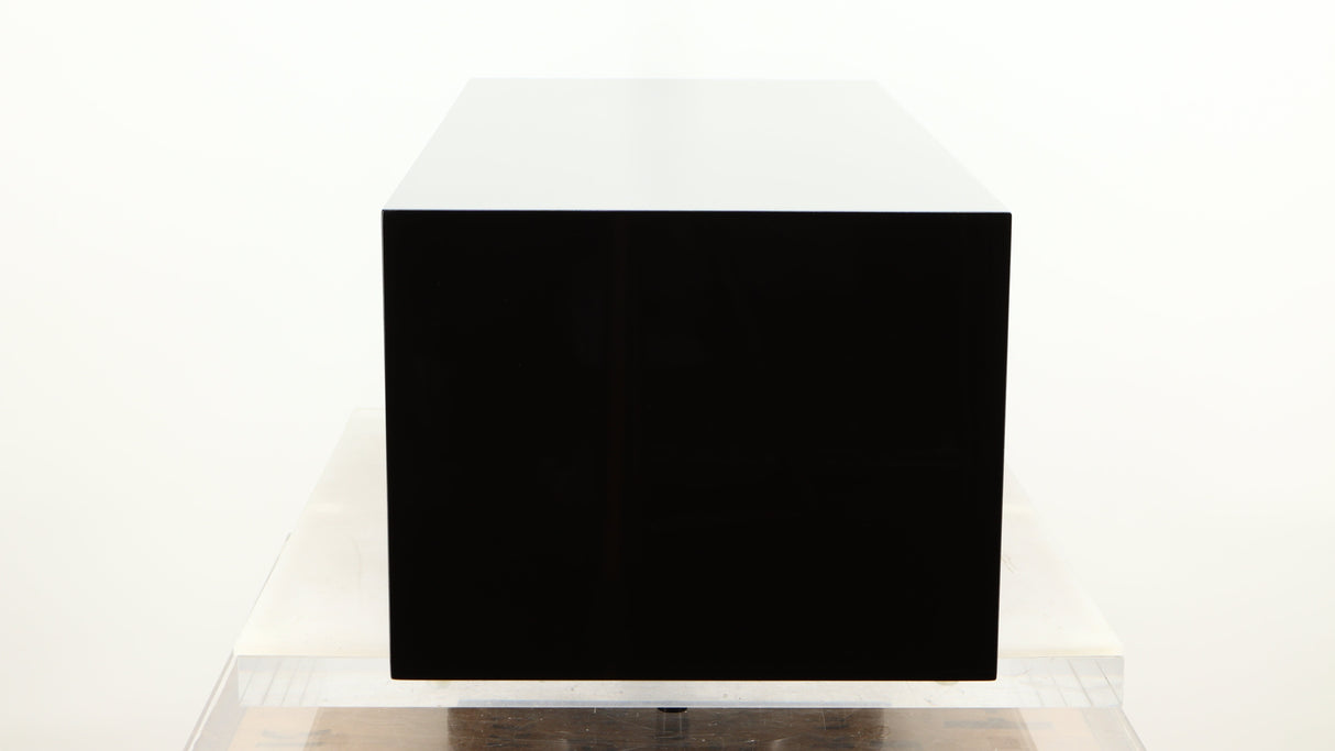 Right side view of a used B&W CM Centre 2 Centre Speaker in a black gloss finish