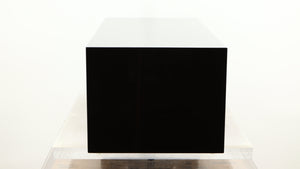 Right side view of a used B&W CM Centre 2 Centre Speaker in a black gloss finish
