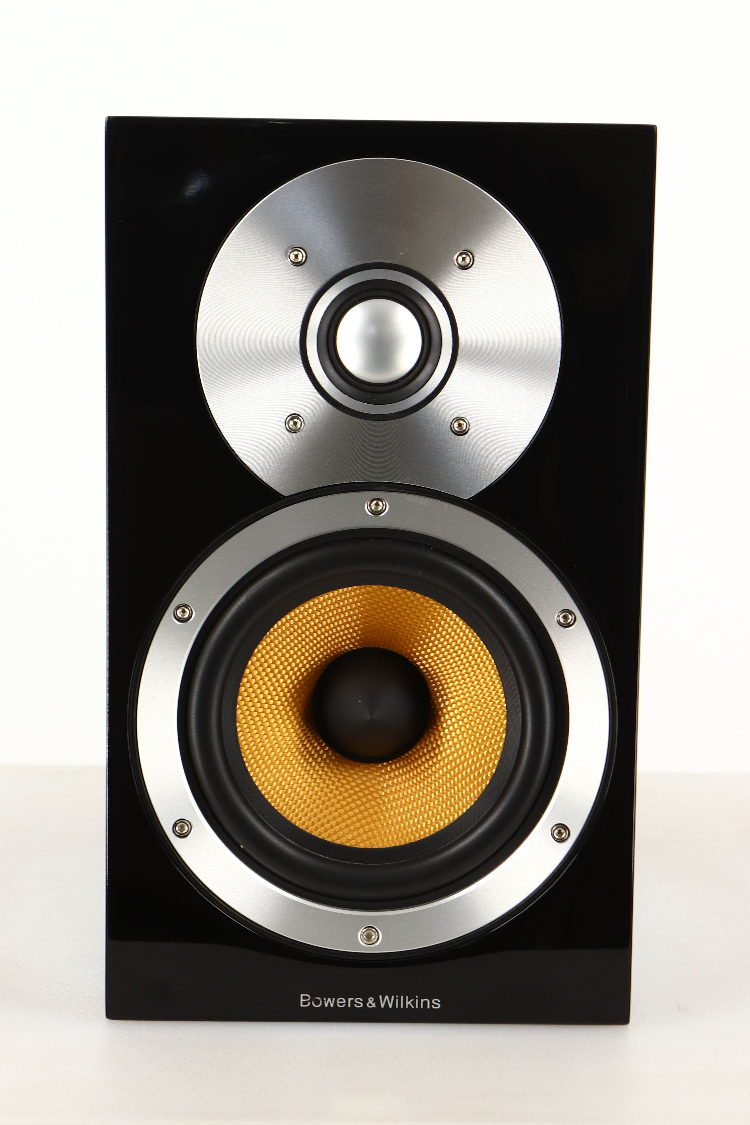 B&W CM1 Standmount Speakers - Gloss Black – 2ndhandhifi.co.uk
