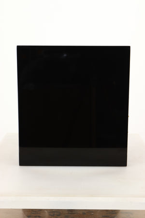Side view of a used B&W CM1 Standmount Speaker in Gloss Black finish
