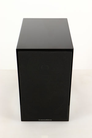 Top view of a used B&W CM1 Standmount Speaker in Gloss Black finish