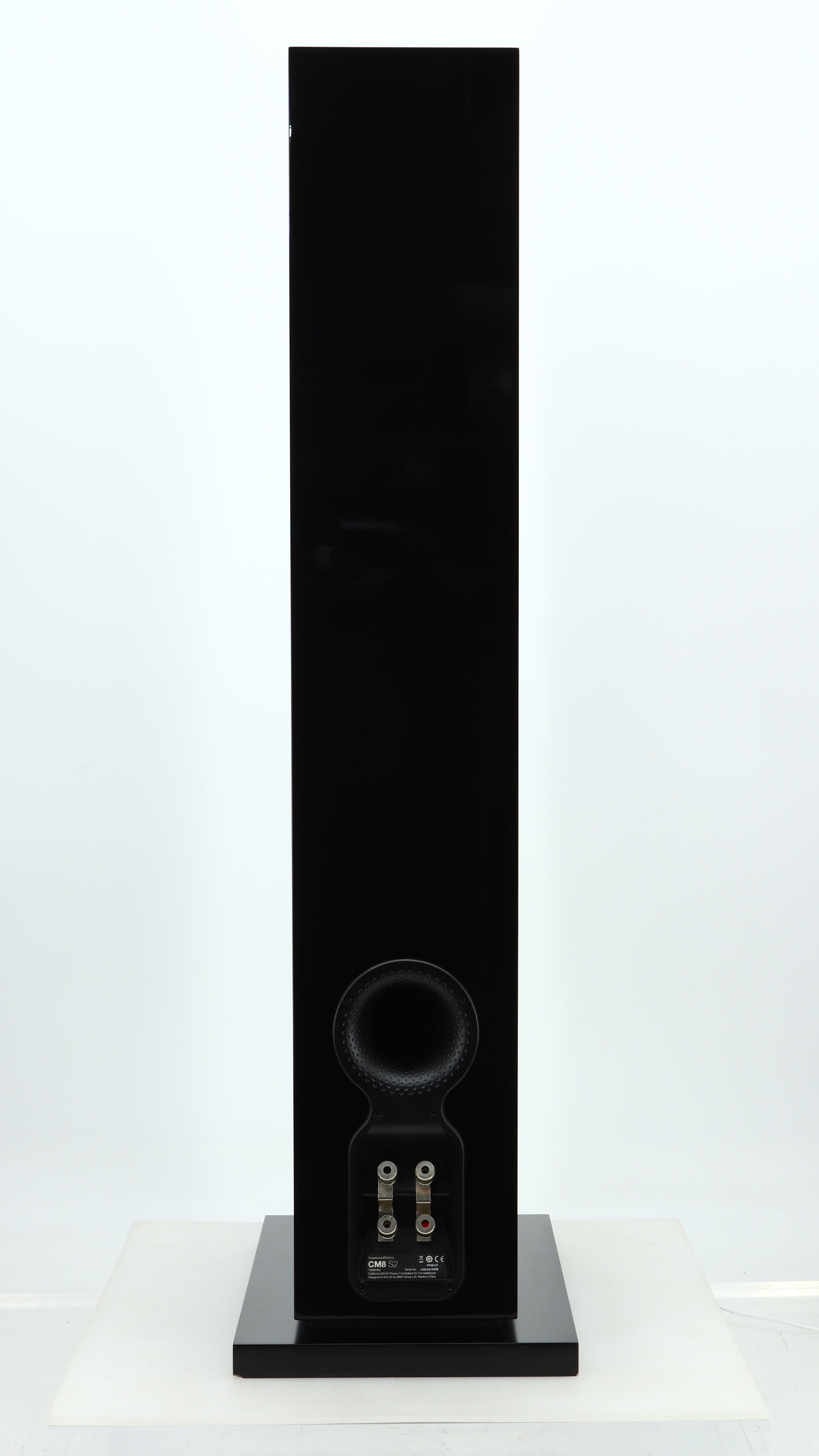 B&W CM8 S2 Floorstanding Speakers - Piano Black – 2ndhandhifi.co.uk