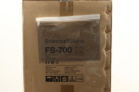 Box for B&W FS700 S2 Speaker Stands in a black finish