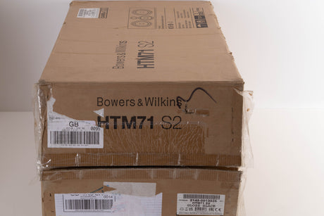 Box for a used B&W HTM 71 S2 Centre Speaker in a Black Gloss finish