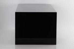 Left side view of a used B&W HTM 71 S2 Centre Speaker in a Black Gloss finish