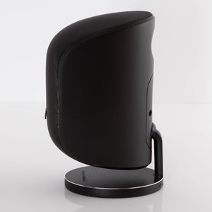 Right side view of a used B&W M-1 Mini Theatre Speaker in a Matte Black finish