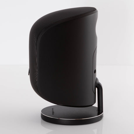 Right side view of a used B&W M-1 Mini Theatre Speaker in a Matte Black finish