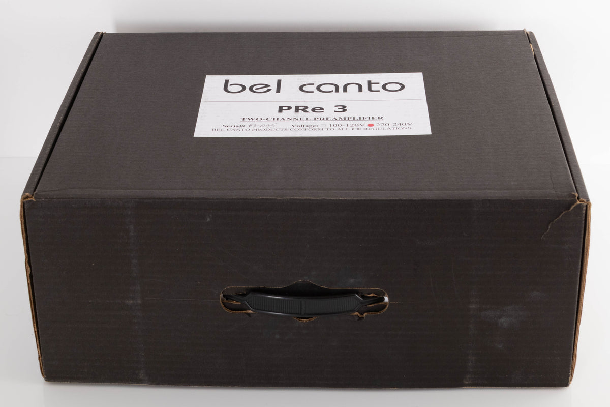 Box for a used Bel Canto PRe 3 Pre Amplifier