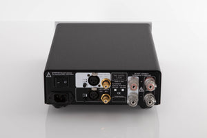 Rear view of a used Bel Canto S300 Power Amplifier