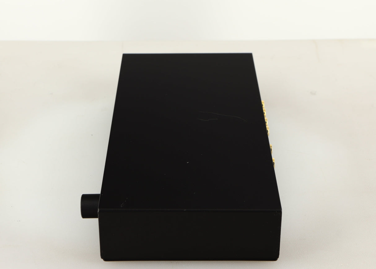 Right side view of a used Beresford TC7510 Digital Analogue Converter in a black finish