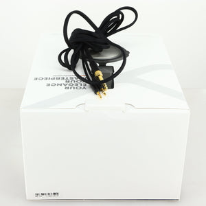 Box of a used Beyer Dynamic T-1 GEN3 Headphones showing a headphone cable