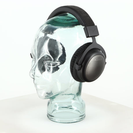 Front right angle of a used Beyer Dynamic T-1 GEN3 Headphones in a black/silver finish