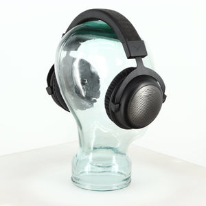 Rear left angle of a used Beyer Dynamic T-1 GEN3 Headphones in a black/silver finish