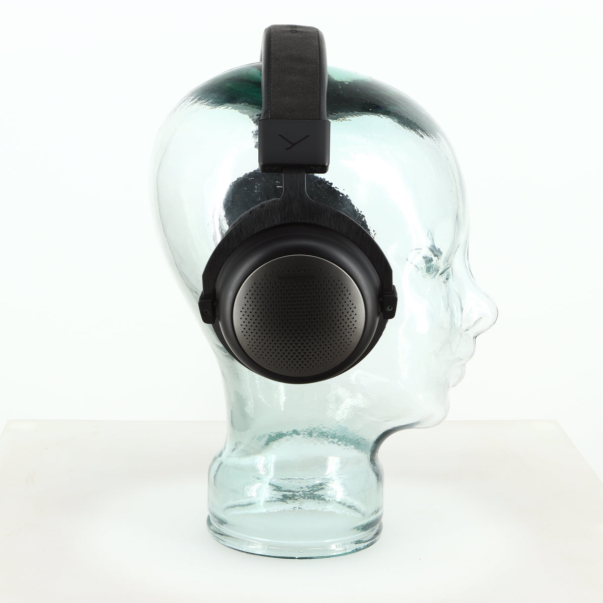 Left side view of a used Beyer Dynamic T-1 GEN3 Headphones in a black/silver finish
