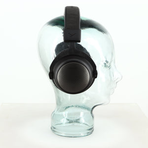 Left side view of a used Beyer Dynamic T-1 GEN3 Headphones in a black/silver finish