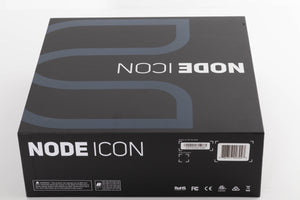 Box for a used Bluesound Node Icon Music Streamer in a Black finish