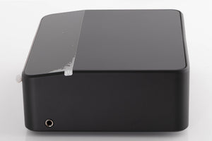 Right side view of a used Bluesound Node Icon Music Streamer in a Black finish