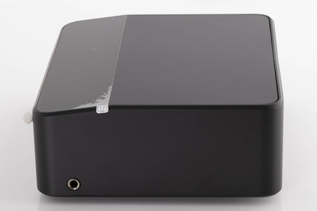 Right side view of a used Bluesound Node Icon Music Streamer in a Black finish