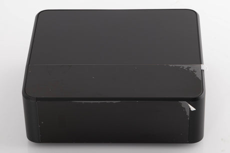 Top of a used Bluesound Node Icon Music Streamer in a Black finish