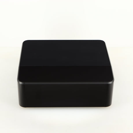 Top of a used Bluesound Node Icon Streamer in a black finish