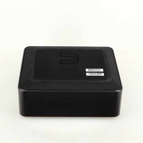 Underside of a used Bluesound Node Icon Streamer in a black finish