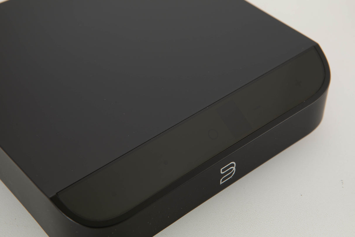 Close up view of a used Bluesound Node Nano Streamer