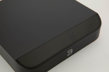 Close up view of a used Bluesound Node Nano Streamer