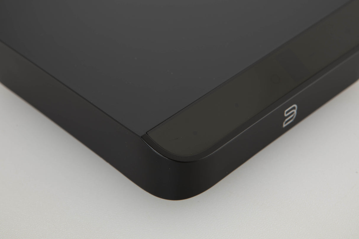 Front left corner view of a used Bluesound Node Nano Streamer