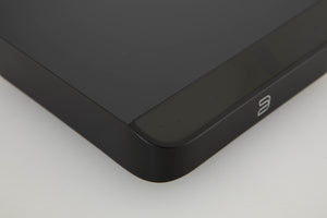 Front left corner view of a used Bluesound Node Nano Streamer