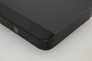 Front right corner view of a used Bluesound Node Nano Streamer