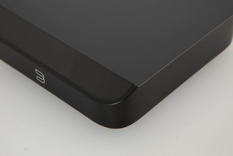 Front right corner view of a used Bluesound Node Nano Streamer
