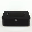 Front view of a used Bluesound Power Node Streamer in a black finish