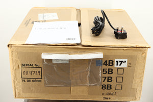 Box of a used Bryston 4BSST2 Power Amplifier in Silver finish