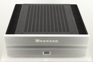 Top view of a used Bryston 4BSST2 Power Amplifier in Silver finish