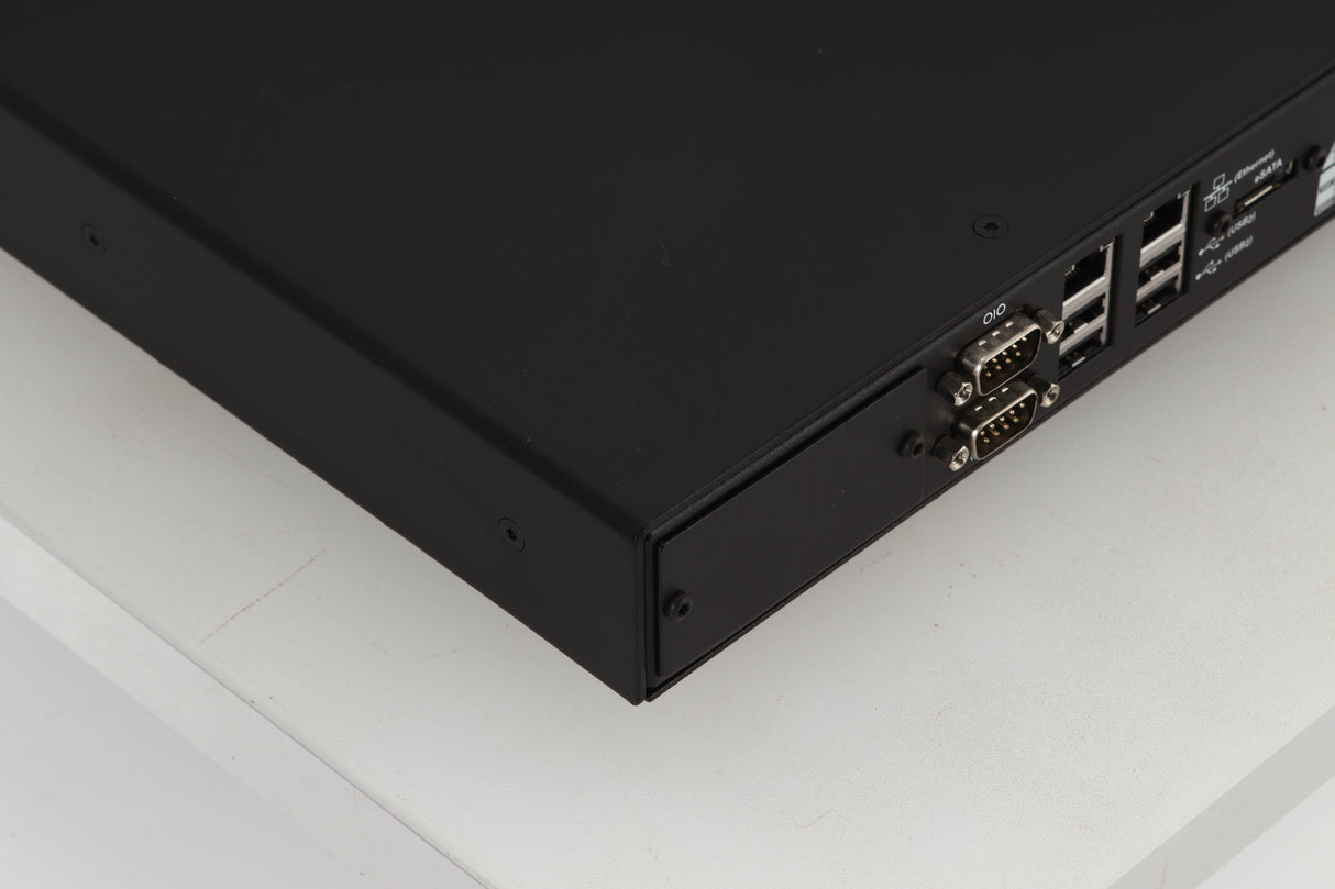 Rear left corner view of a used Bryston BDP-2 17" Digital Player