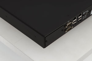 Rear left corner view of a used Bryston BDP-2 17" Digital Player
