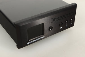 Close up view of a used Bryston BDP Pi Network Player