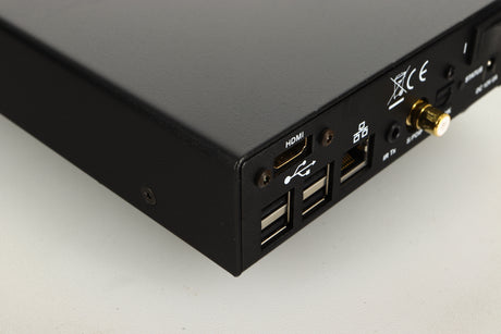 Rear left corner view of a used Bryston BDP Pi Network Player