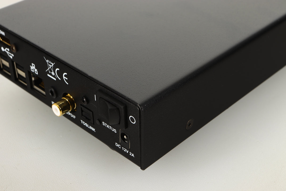 Rear right corner view of a used Bryston BDP Pi Network Player