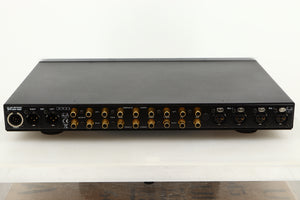 Rear view of a used Bryston BT26 Pre Amplifier in Silver finish 