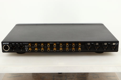 Rear view of a used Bryston BT26 Pre Amplifier in Silver finish 