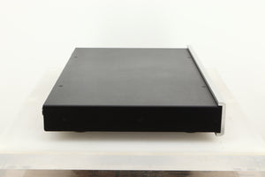Side view of a used Bryston MPS2 Power Supply in Silver finish 