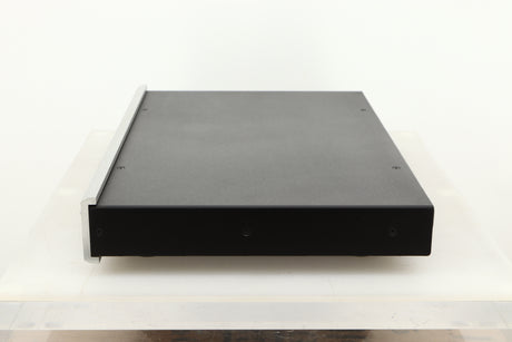 Side view of a used Bryston MPS2 Power Supply in Silver finish 