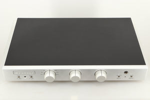 Top view of a used Bryston BT26 Pre Amplifier in Silver finish 