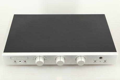 Top view of a used Bryston BT26 Pre Amplifier in Silver finish 