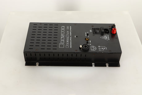 Front view of a used Bryston PowerPac 60 Monaural Power Amplifier