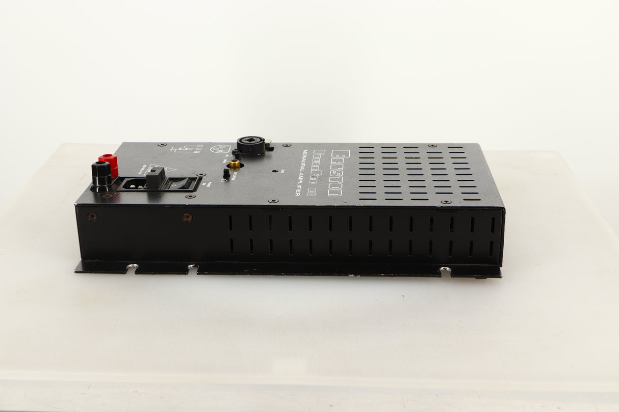 Side view of a used Bryston PowerPac 60 Monaural Power Amplifier